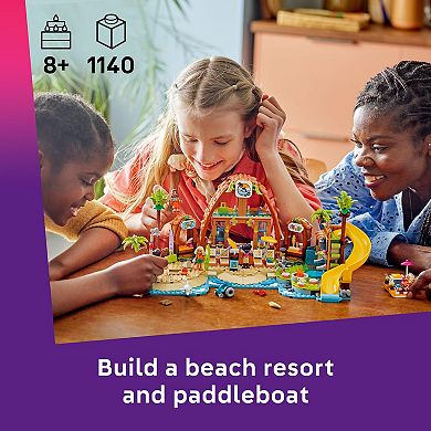 LEGO Friends Family Vacation Beach Resort 42673 Building Kit (1140 Pieces)