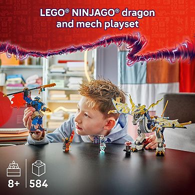 LEGO NINJAGO Rogue's Mech Dragon Rider 71843 Building Kit (584 Pieces)