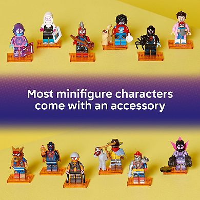LEGO Minifigures Spider-Man: Across the Spider-Verse 66797 Building Kit (6 Minifigures)