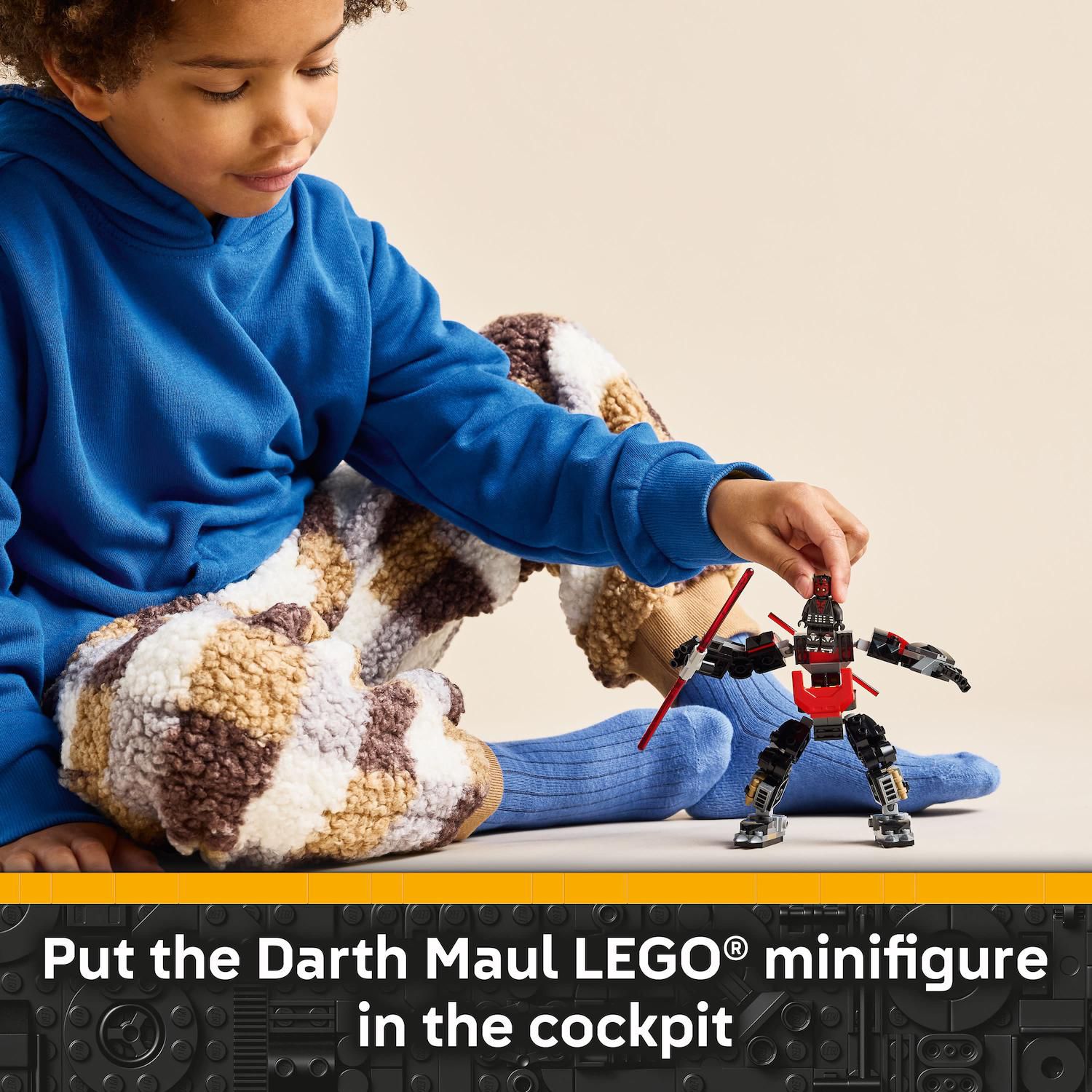 Детский конструктор LEGO Star Wars Darth Maul Mech 75411 Building Kit (143 Pieces) — фото 5