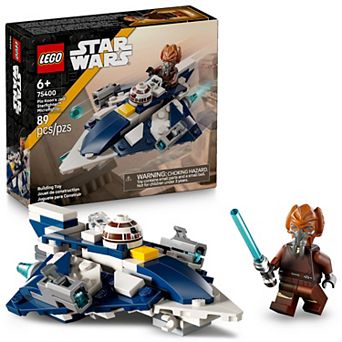 LEGO Star Wars Plo Koon's Jedi Starfighter Microfighter 75400 Building Kit (89 Pieces)