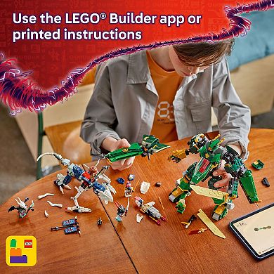 LEGO NINJAGO Lloyd's Jet Mech 71845 Building Kit (1112 Pieces)