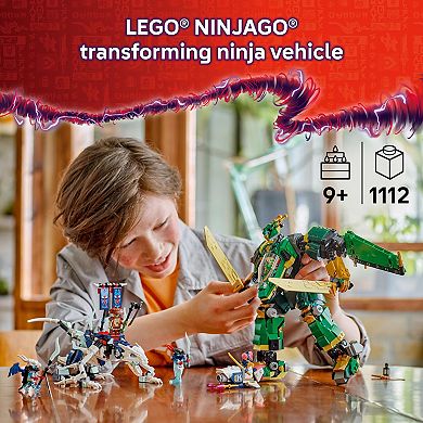 LEGO NINJAGO Lloyd's Jet Mech 71845 Building Kit (1112 Pieces)