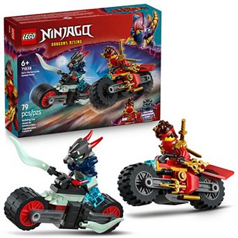 LEGO NINJAGO Kai's Motorcycle Speed Race 71838 Building Kit (79 Pieces)