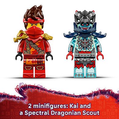 LEGO NINJAGO Kai's Motorcycle Speed Race 71838 Building Kit (79 Pieces)