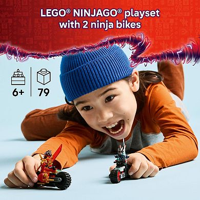 LEGO NINJAGO Kai's Motorcycle Speed Race 71838 Building Kit (79 Pieces)