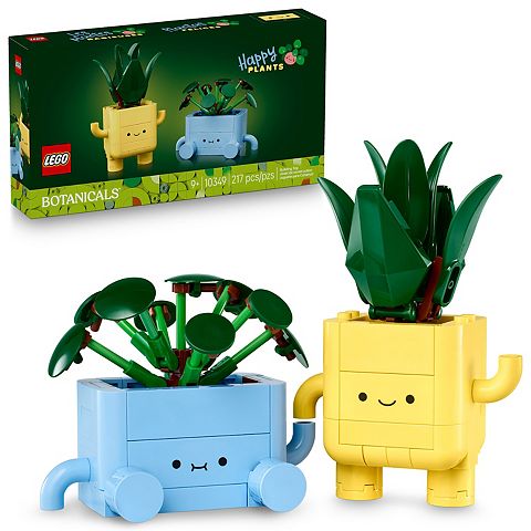 Детские конструкторы LEGO Botanicals Happy Plants 10349 Building Kit (217 Pieces)