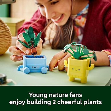 LEGO Botanicals Happy Plants 10349 Building Kit (217 Pieces)