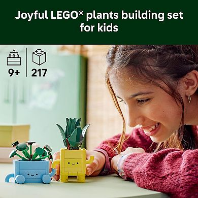 LEGO Botanicals Happy Plants 10349 Building Kit (217 Pieces)