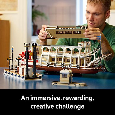 LEGO Ideas River Steamboat 21356 Building Kit (4090 Pieces)