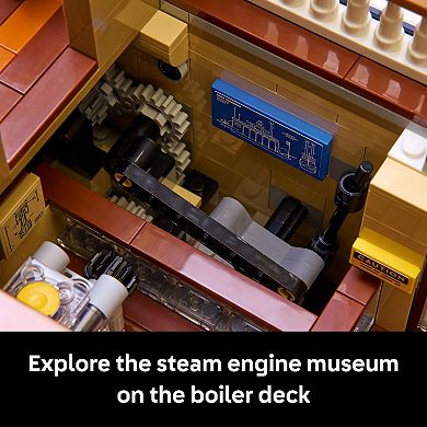 LEGO Ideas River Steamboat 21356 Building Kit (4090 Pieces)