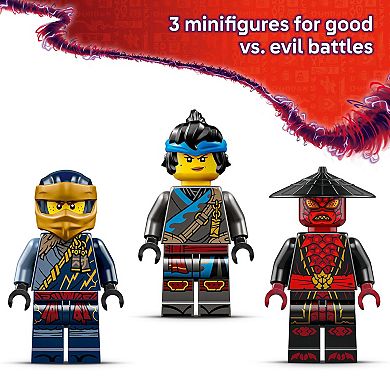 LEGO NINJAGO Rogue vs. Drix Race Car Duel 71840 Building Kit (111 Pieces)