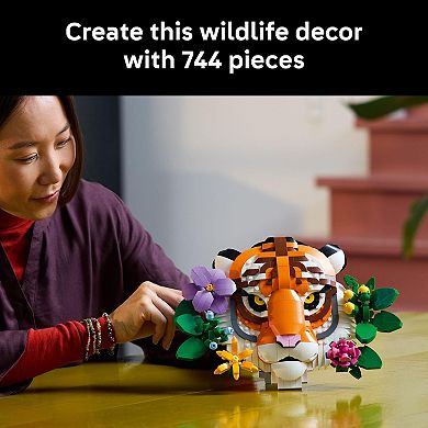 LEGO Art The Fauna Collection: Tiger 31217 Building Kit
