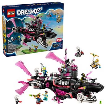 LEGO DREAMZzz Nightmare Shark Submarine 71500 Building Kit (1413 Pieces)