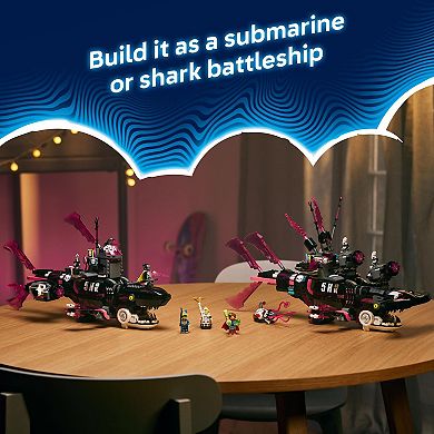 LEGO DREAMZzz Nightmare Shark Submarine 71500 Building Kit (1413 Pieces)