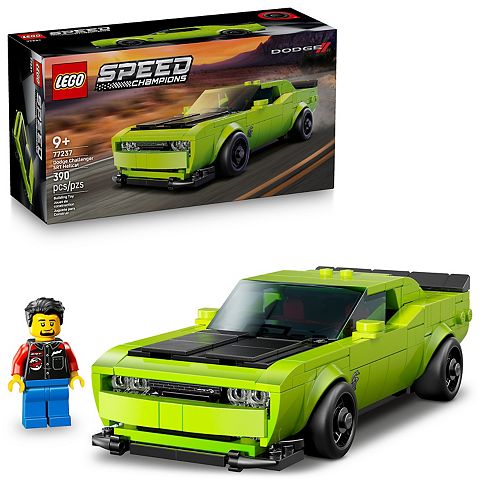 Детские конструкторы LEGO Speed Champions Dodge Challenger SRT Hellcat 77237 Building Kit (390 Pieces)