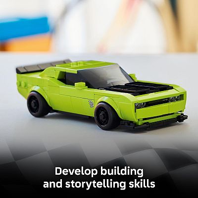 LEGO Speed Champions Dodge Challenger SRT Hellcat 77237 Building