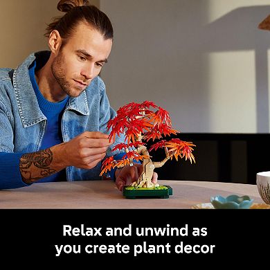 LEGO Botanicals Japanese Red Maple Tree 10348 Building Kit (474 Pieces)