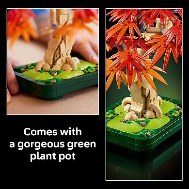 LEGO Botanicals Japanese Red Maple Tree 10348 Building Kit (474 Pieces)