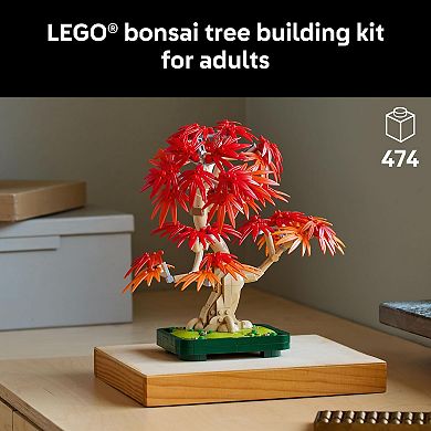 LEGO Botanicals Japanese Red Maple Tree 10348 Building Kit (474 Pieces)