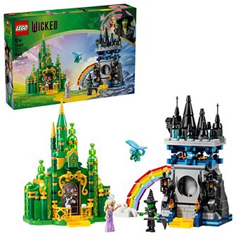 LEGO Wicked Emerald City & Kiamo Ko Castle 75689 Building Kit (860 Pieces)