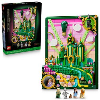 LEGO Wicked Emerald City Wall Art 75685 Building Kit (1518 Pieces)