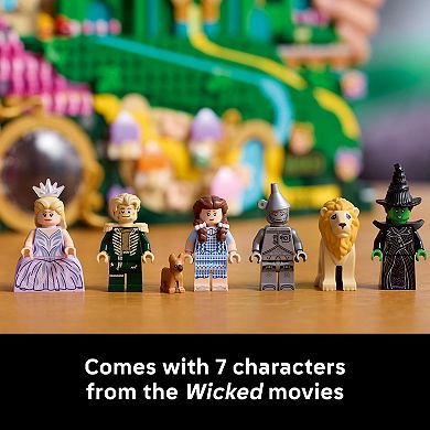 LEGO Wicked Emerald City Wall Art 75685 Building Kit (1518 Pieces)