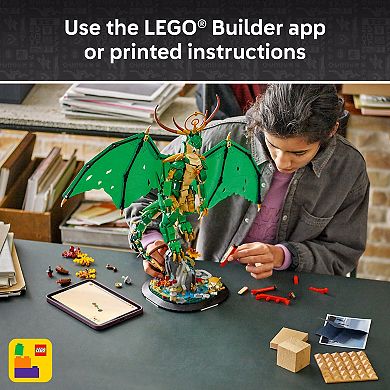 LEGO NINJAGO The Guardian Dragon 71847 Building Kit (1650 Pieces)