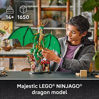 LEGO NINJAGO The Guardian Dragon 71847 Building Kit (1650 Pieces)