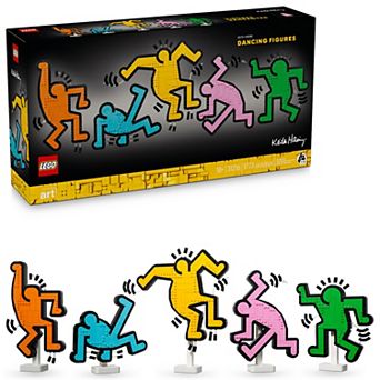 LEGO Art Keith Haring Dancing Figures 31216 Building Kit (1773 Pieces)