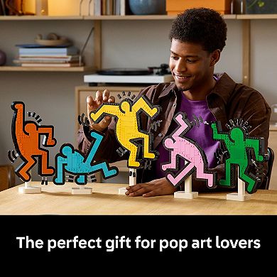 LEGO Art Keith Haring Dancing Figures 31216 Building Kit (1773 Pieces)