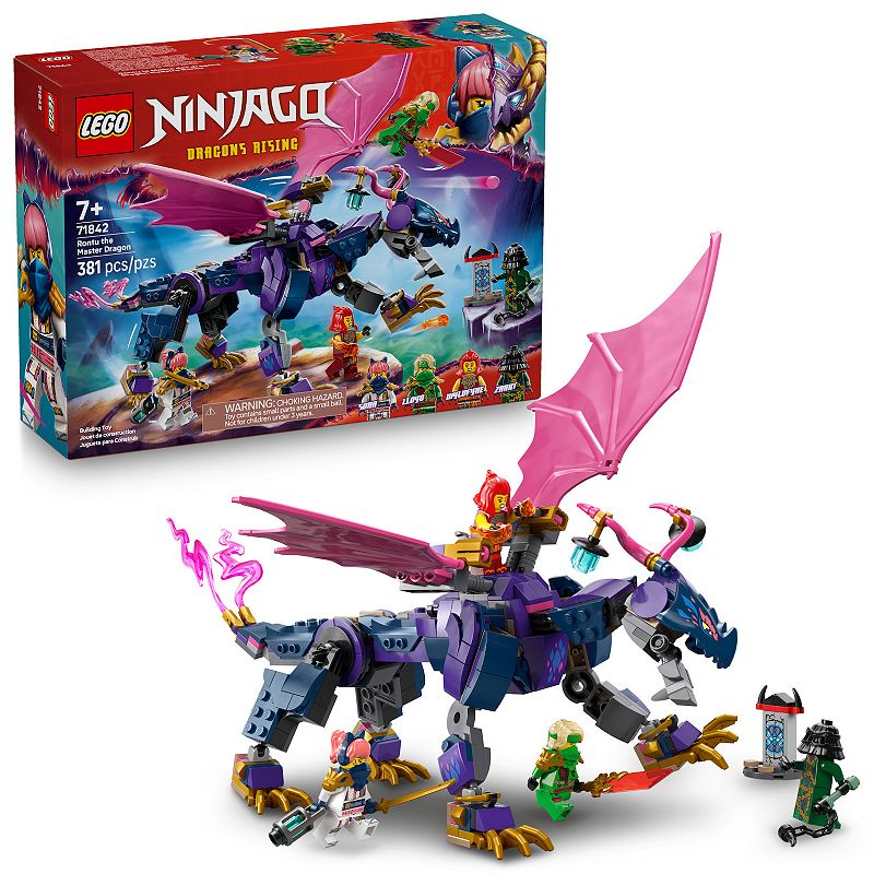 Dr.Brain基本編セット&Dr.5基本編セット LEGO NINJAGO Rontu the Master Dragon 71842 Building Kit (381 Pieces)