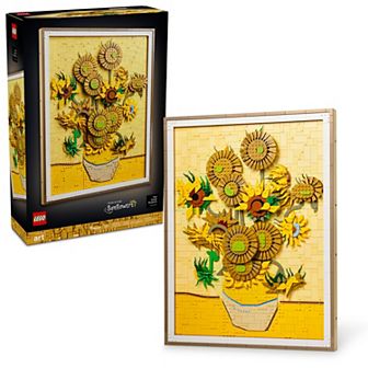 LEGO Art Vincent van Gogh Sunflowers 31215 Building Kit (2,000 Pieces)