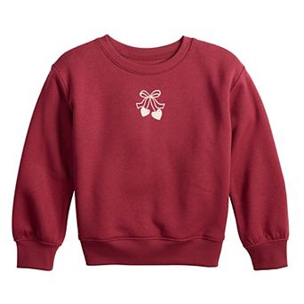 Girls 4-12 Jumping Beans® Core Fleece Crew Sweatshirt
