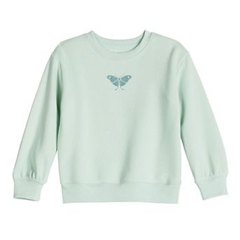 Girls 4-12 Jumping Beans® Core Fleece Crew Sweatshirt