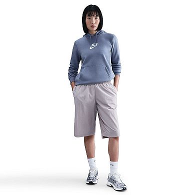 Women's Nike Club Fleece Mixed Metal Hoodie