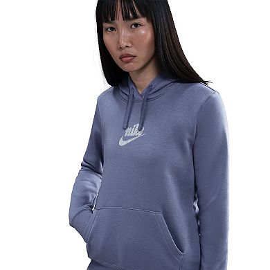 Women's Nike Club Fleece Mixed Metal Hoodie