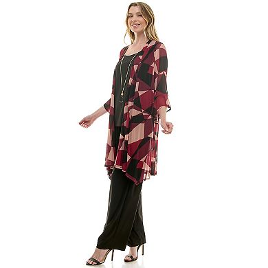Women's Luxology 2-Piece 2-Fer & Pants Set