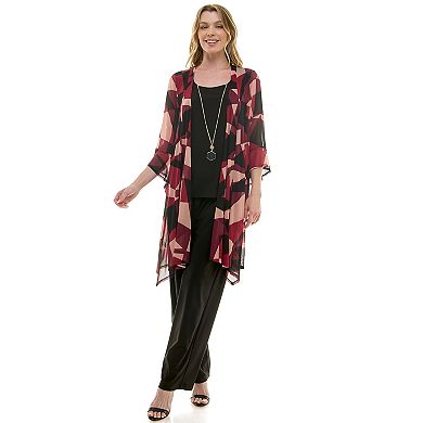 Women's Luxology 2-Piece 2-Fer & Pants Set