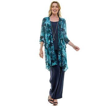 Women's Luxology 2 pc 2-Fer & Pants Set