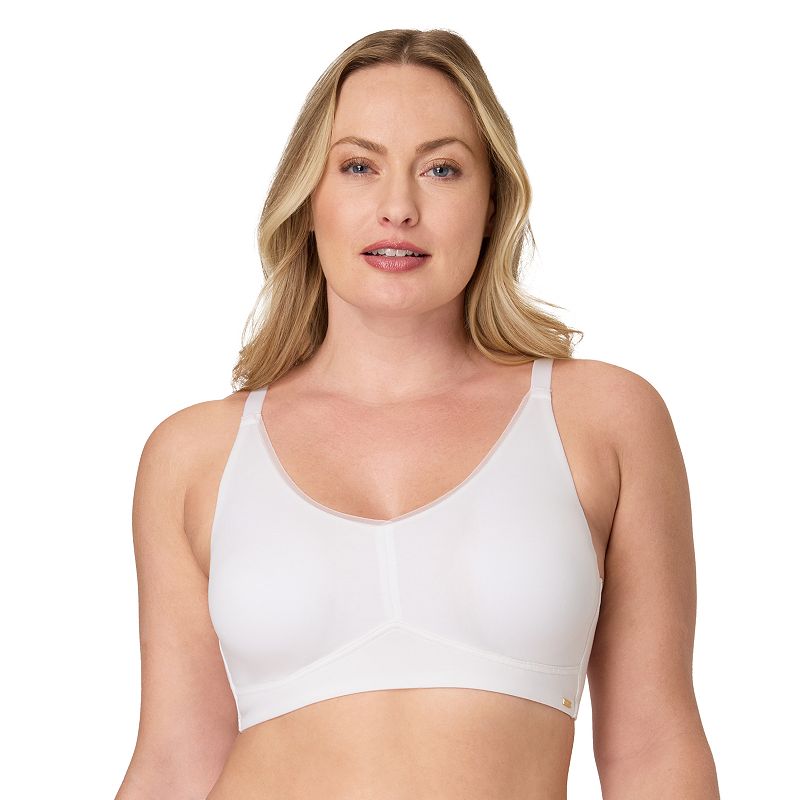 Women's Bali® Longline Wireless Bra, Size: Medium, White