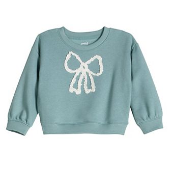 Girls 4-12 Jumping Beans® Embellished Crew Sweatshirt