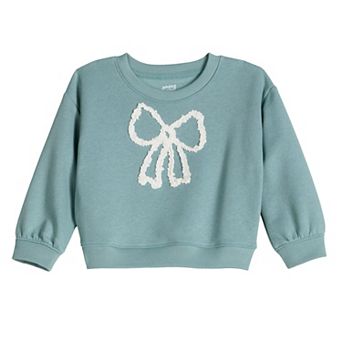 Girls 4-12 Jumping Beans® Embellished Crew Sweatshirt