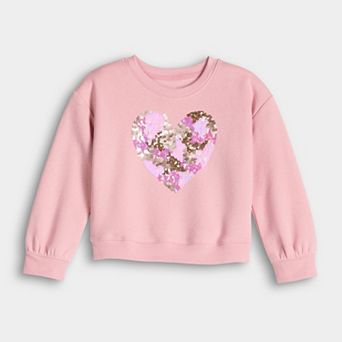 Girls 4-12 Jumping Beans® Embellished Crew Sweatshirt