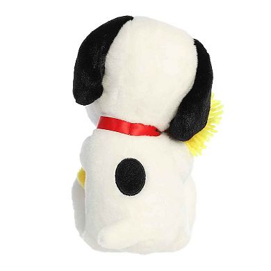 Aurora Medium White Peanuts 12" Big Hugs Snoopy & Woodstock Adorable Stuffed Animal