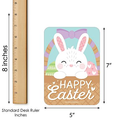 Big Dot Of Happiness Spring Easter Bunny Cards & Markers Happy Easter Party Bingo Game 18 Ct