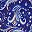 Navy Folklore Paisley