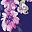 Navy Purple Floral