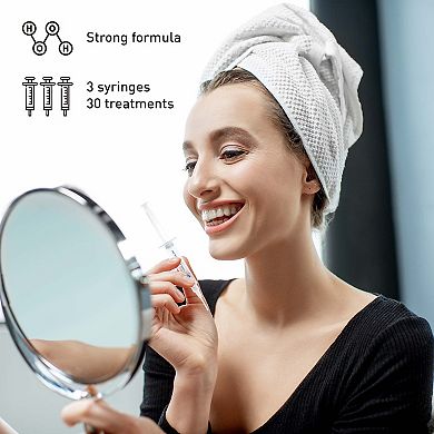 Pursonic Advanced LED Teeth Whitening Solution with Additional Syringes