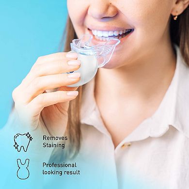 Pursonic Advanced LED Teeth Whitening Solution with Additional Syringes